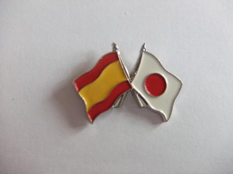 Vlag Spanje-Japan